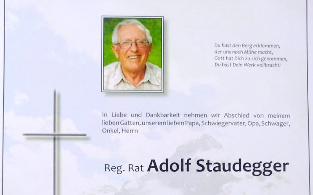 Adolf Staudegger
