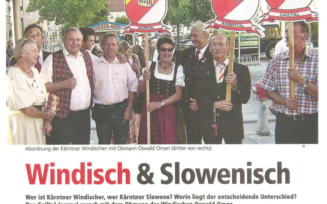 Beitrag Windisch & Slowenisch