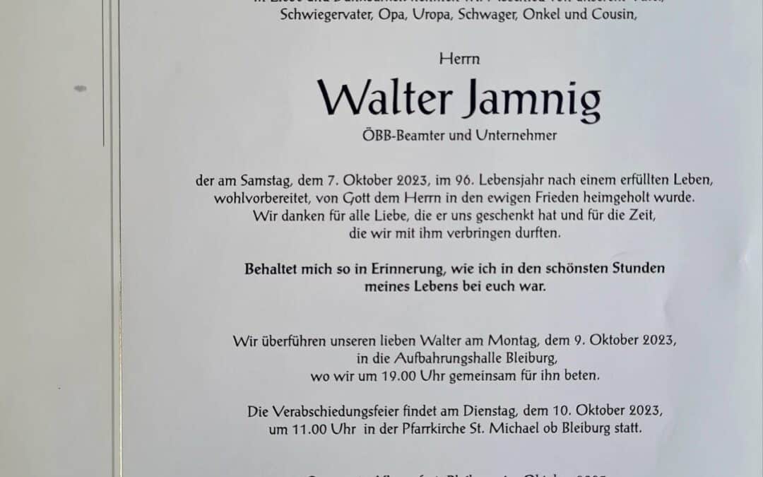 Walter Jamnig