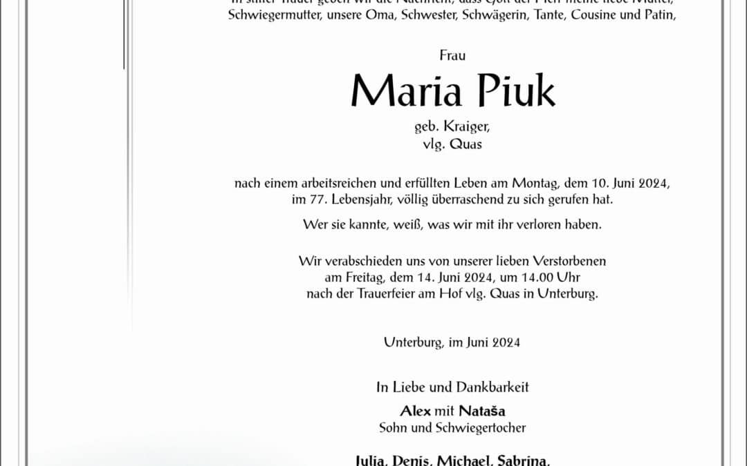 Maria Piuk